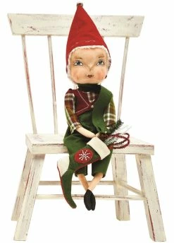 Joe Spencer Ezra Santa's Helper Doll