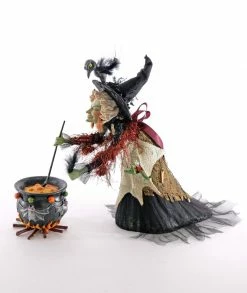 Katherine's Collection Witch With Cauldron New!