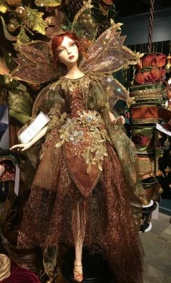 New! Katherine's Collection Spice Traditions Fairy, Standing