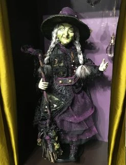 Katherine's Collection Brunhilda Witch, 24" New!