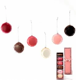 Katherine's Collection French Macaroon Ornaments, Boxed Set