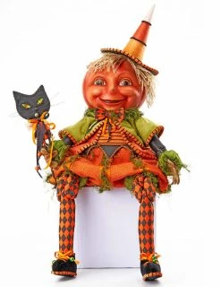 New! Katherine's Collection Pumpkin Doll
