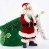 Katherine's Collection Santa With Toy Bag Container New!