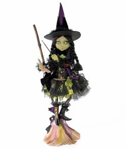 Katherine's Collection Witch On Broom New!
