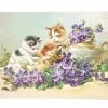 Ernst Freihoff Kitty Cat Playtime Postcard Easter 1 Ernst Freihoff Kitty Cat Playtime Postcard Easter