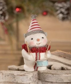 Bethany Lowe Little Drummer Snowman
