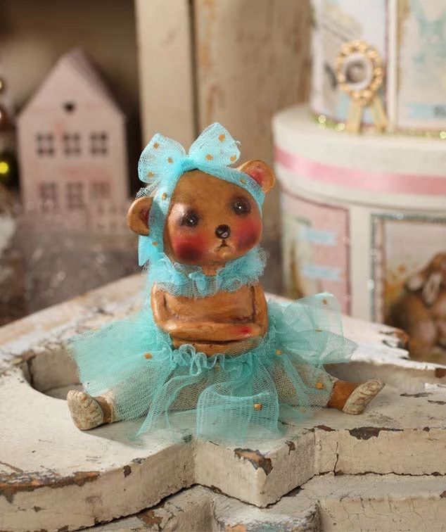 Bethany Lowe Little Miss Pouty Bear Ballerina 3 Bethany Lowe Little Miss Pouty Bear Ballerina