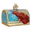 Old World Christmas Lobster Trap Ornament 1 Old World Christmas Lobster Trap Ornament