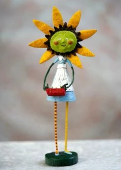 New! Lori Mitchell Sally Sunflower Figurine
