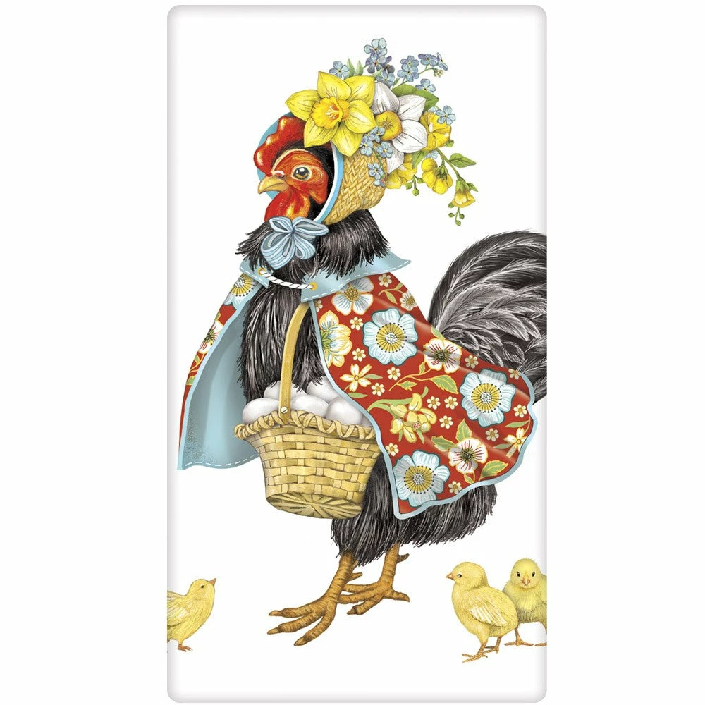 Mary Lake-Thompson Mother Hen Flour Sack Towel New! 3 Mary Lake-Thompson Mother Hen Flour Sack Towel New!