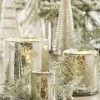 Raz Mercury Glass Votive Candle Holders New!