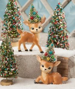 Bethany Lowe New! Merry & Bright Retro Reindeer