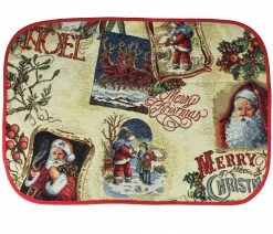 StiVoTex Merry Christmas Tapestry Placemats From Germany - Set Of 6