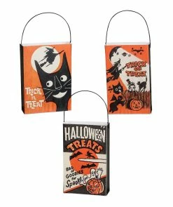 Bethany Lowe New! Mini Trick Or Treat Bag Ornaments
