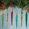 Bethany Lowe Mini Jolly Icicle Ornaments 1 Bethany Lowe Mini Jolly Icicle Ornaments