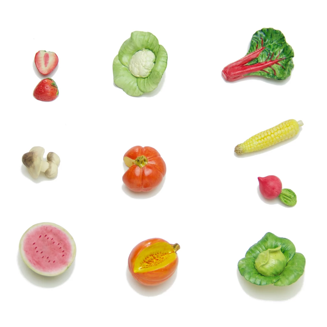 Hand & Heart Farmers Market - Miniature Fruits & Vegetables Easter 3 Hand & Heart Farmers Market - Miniature Fruits & Vegetables Easter