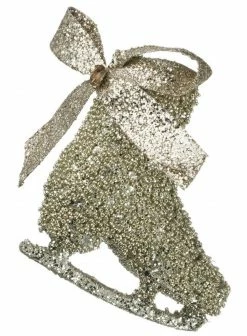 Sullivans Christmas Prized Silver Skate Ornament