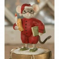 Bethany Lowe Papa Mouse Christmas Figurine