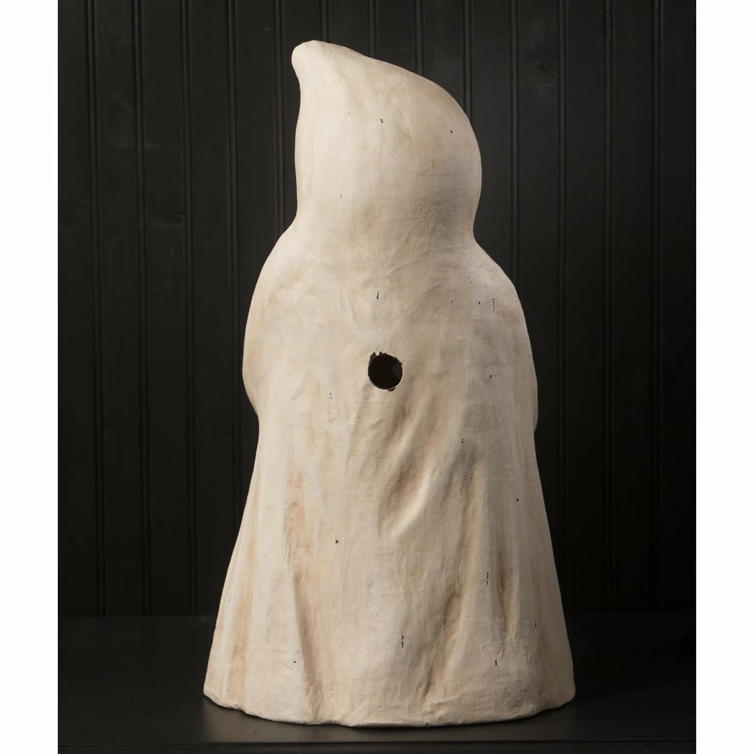 Bethany Lowe Ghost Guster With Pumpkin, Paper Mache 4 Bethany Lowe Ghost Guster With Pumpkin, Paper Mache