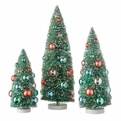 Raz New! Pastel Bottle Brush Trees