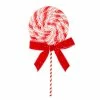 Raz New! Peppermint Swirl Lollipop, 12"