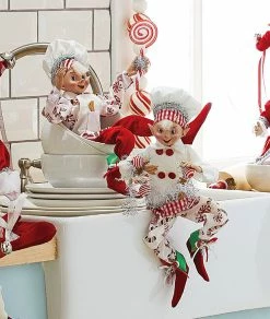 Raz Peppermint Candy Elves