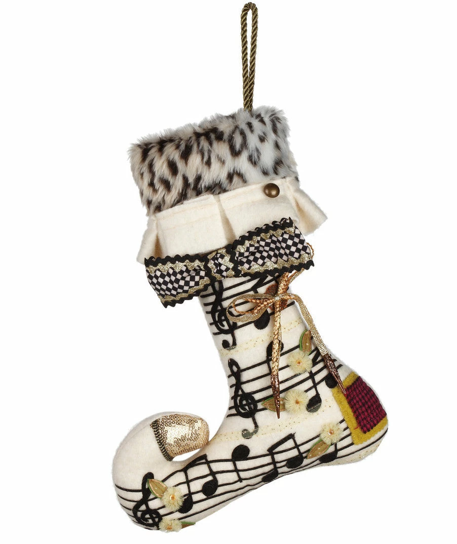 TheHolidayBarn.com Petite Amadeus Stocking Accent Pillow Christmas 3 TheHolidayBarn.com Petite Amadeus Stocking Accent Pillow Christmas