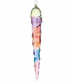 TheHolidayBarn.com Rainbow Icicle Ornament