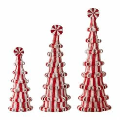 Raz Red & White Candy Trees New!