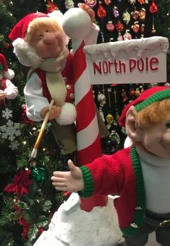 Whitehurst New! Reggie North Pole Painter Elf