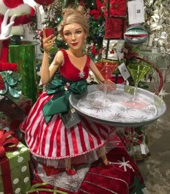 Katherine's Collection New! Retro Christmas Hostess Server