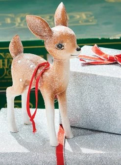 Raz New! Retro Deer Ornament