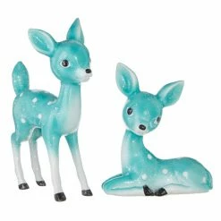 Raz New! Retro Turquoise Deer