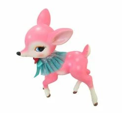 DD Prancing Pink Deer New!