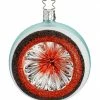 Inge Glass Christmas Mint Retro Reflection Ornament