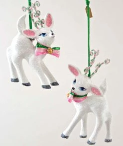 Katherine's Collection Sweet Retro Reindeer Ornaments
