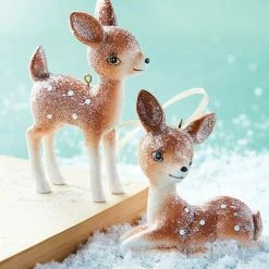 Raz New! Retro Deer Ornament