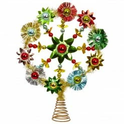Raz New! Retro Reflector Tree Topper
