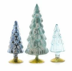 Cody Foster New! Heavenly Blue Glass Trees