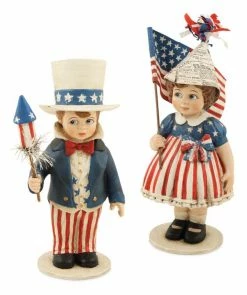 Bethany Lowe Sammy And Betsy Figurines