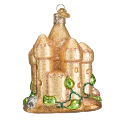 Old World Christmas Sand Castle Ornament
