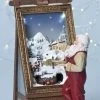 The Holiday Barn Christmas Music Boxes Santa Painting Music Box 1 The Holiday Barn Christmas Music Boxes Santa Painting Music Box