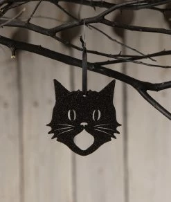 Bethany Lowe Scaredy Cat Silhouette Ornament
