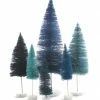 Cody Foster Shades Of Blue Bottle Brush Trees