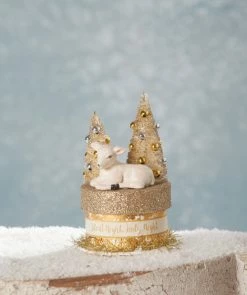 Bethany Lowe Silent Night Little Lamb Box