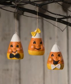 Bethany Lowe Silly Candy Corn Ornaments