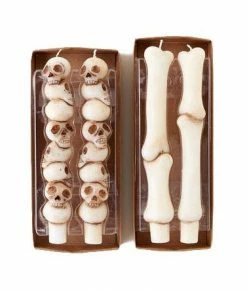 One Hundred 80 Degrees Skulls & Bones Taper Candles