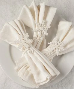Bethany Lowe Snowflake Napkin Holders New!