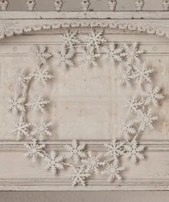 Bethany Lowe Snowflake Tin Wreath