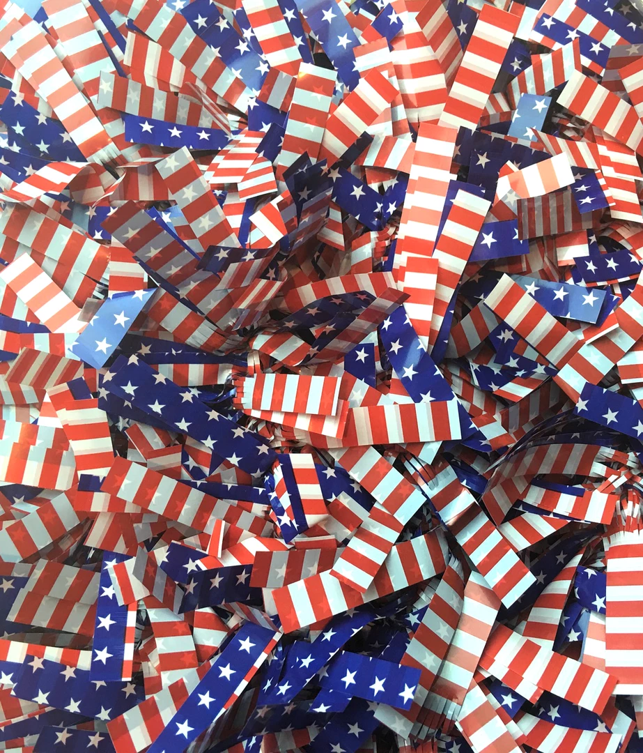 Beistle Beistle Vintage Halloween Stars & Stripes Garland 4 Beistle Beistle Vintage Halloween Stars & Stripes Garland